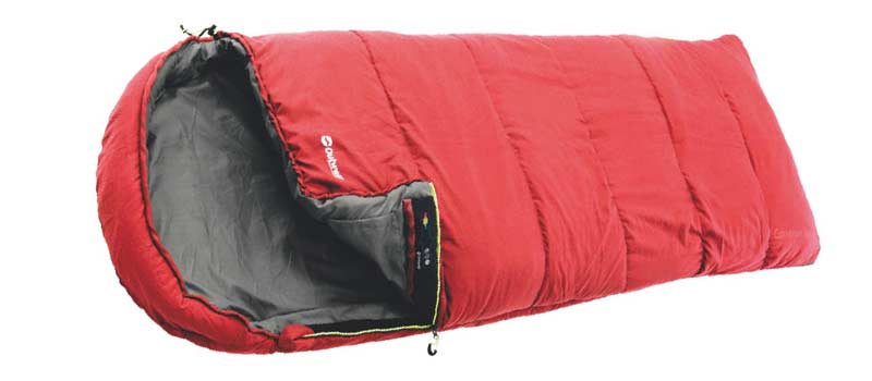 Our 2-season sleeping bag straight out of the box