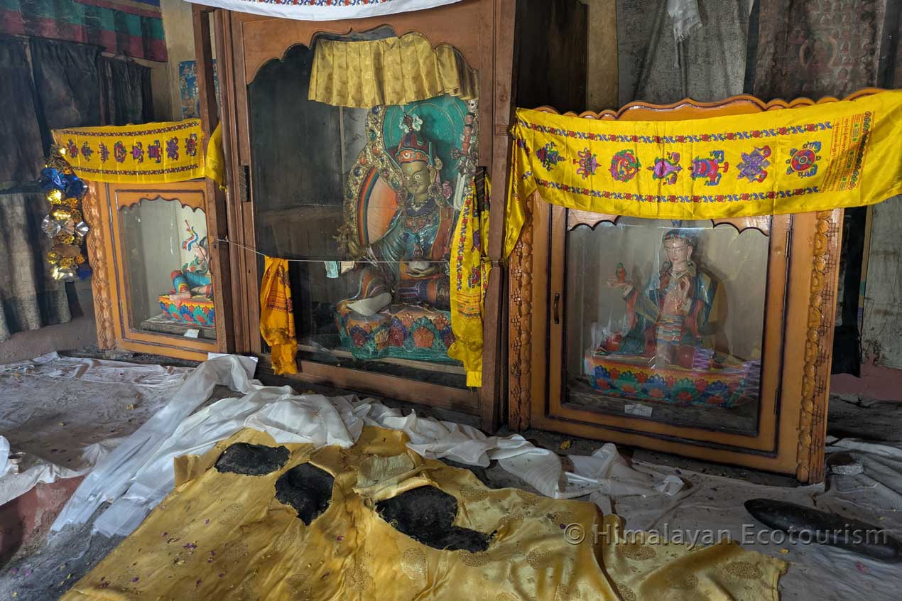 Empreintes de Guru Padmasambhava