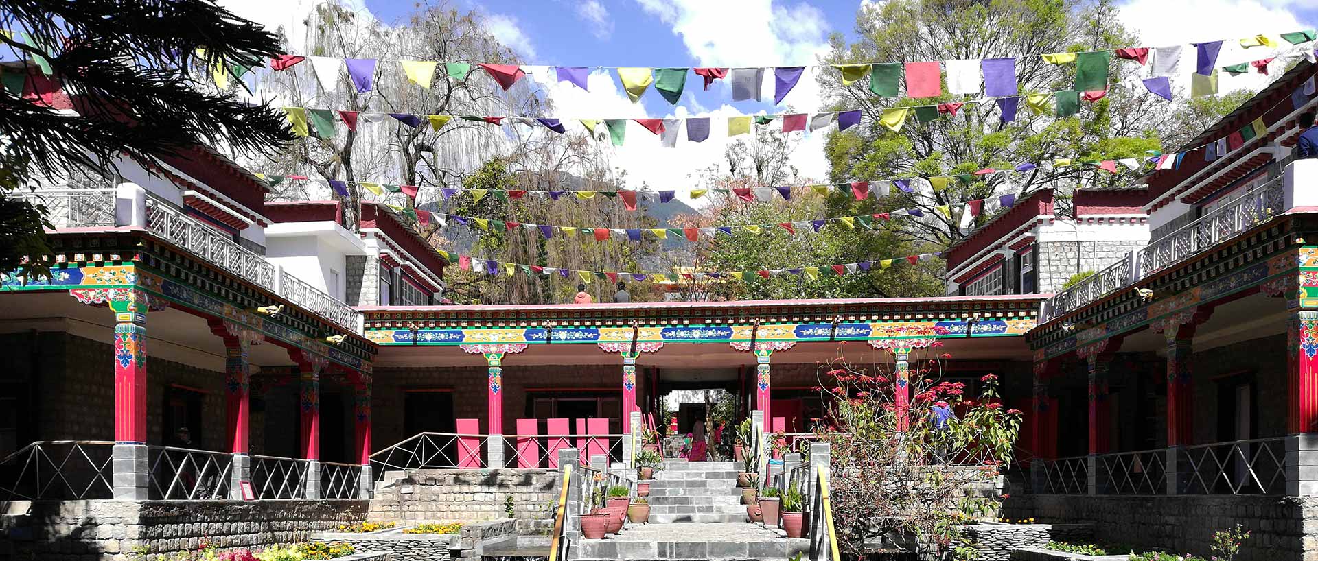 Buddhist Retreat in Dharamshala