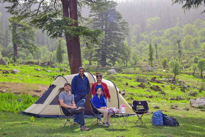 Camping in the Great Himalayan National Park