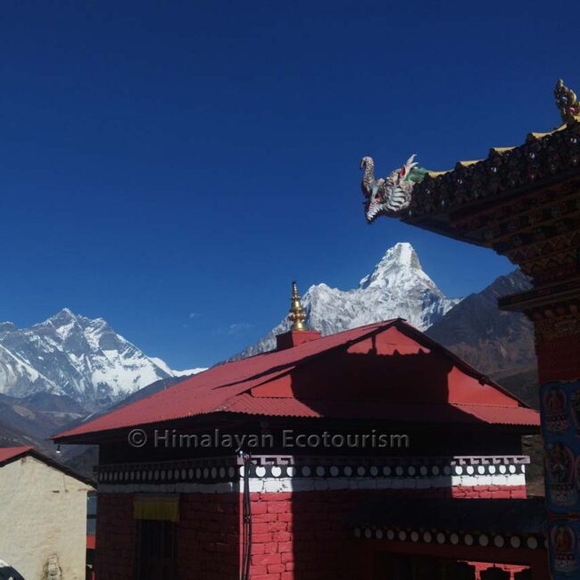 Temples enroute the EBC trek