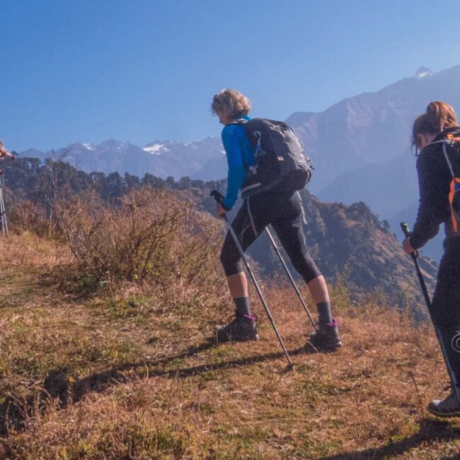 Vacances fitness dans l'Himalaya - En route vers Marahni - GHNP