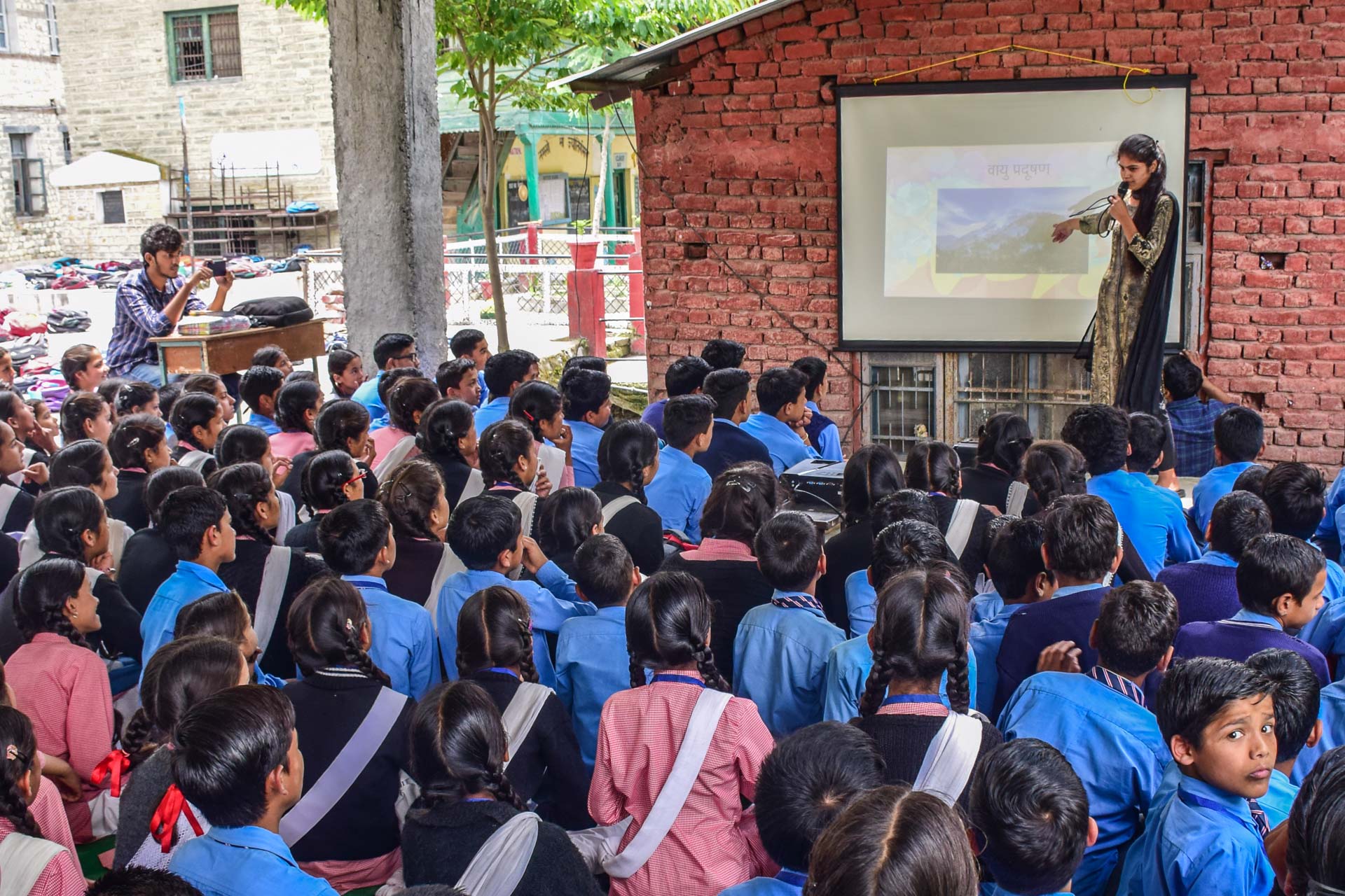 Stop forest fire awareness campaigns in the Himalayas.