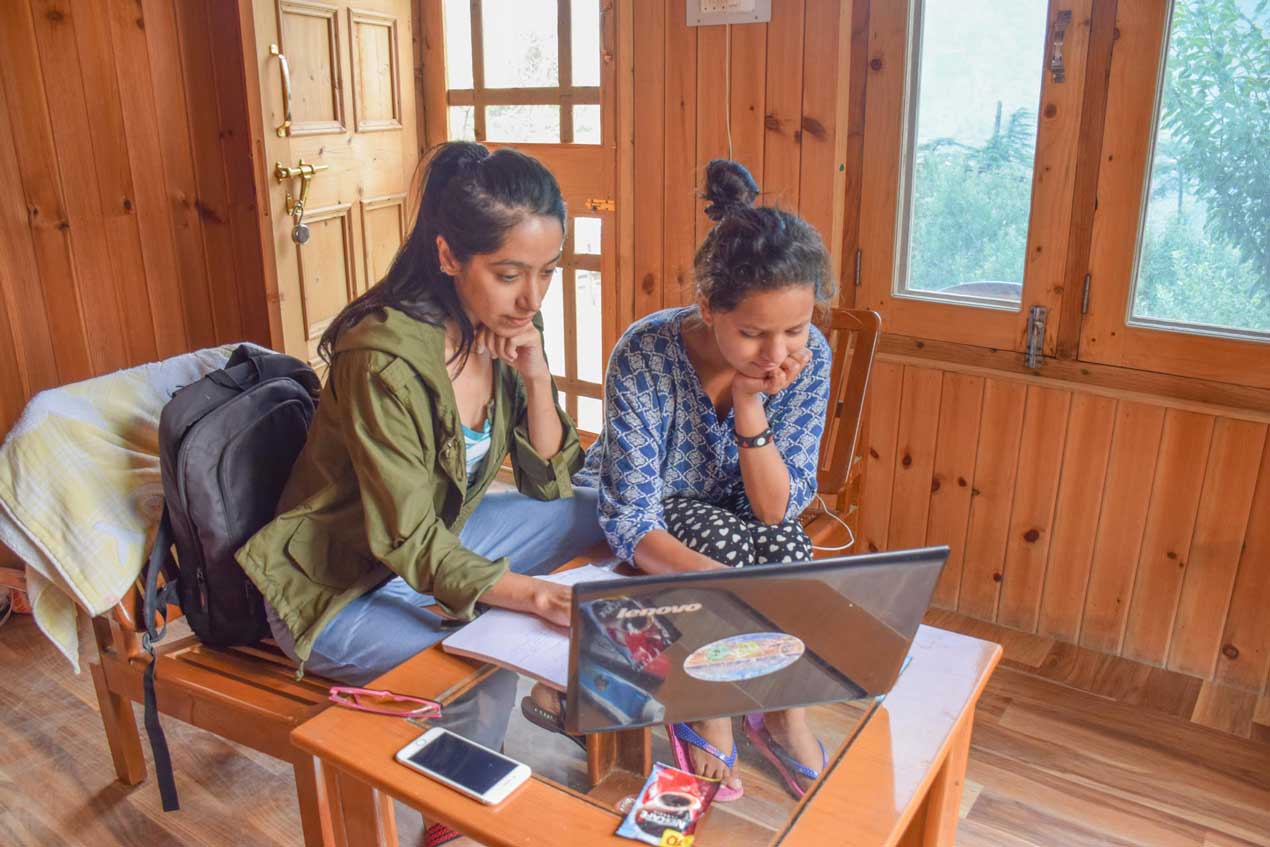 Hébergement au Himalayan Ecotourism pour les stagiaires