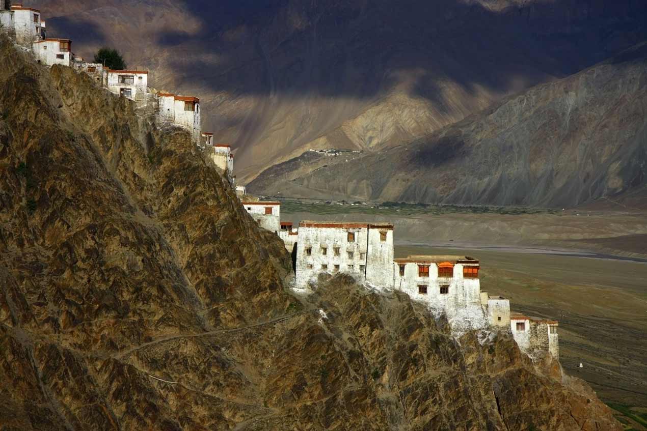 The Karsha monastery