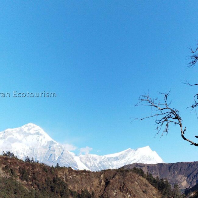 Mountain views from Khopra ridge