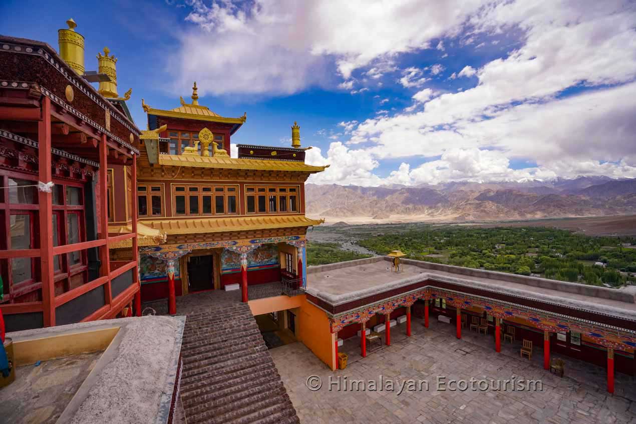 The Matho monastery in the Indus valley, Ladakh