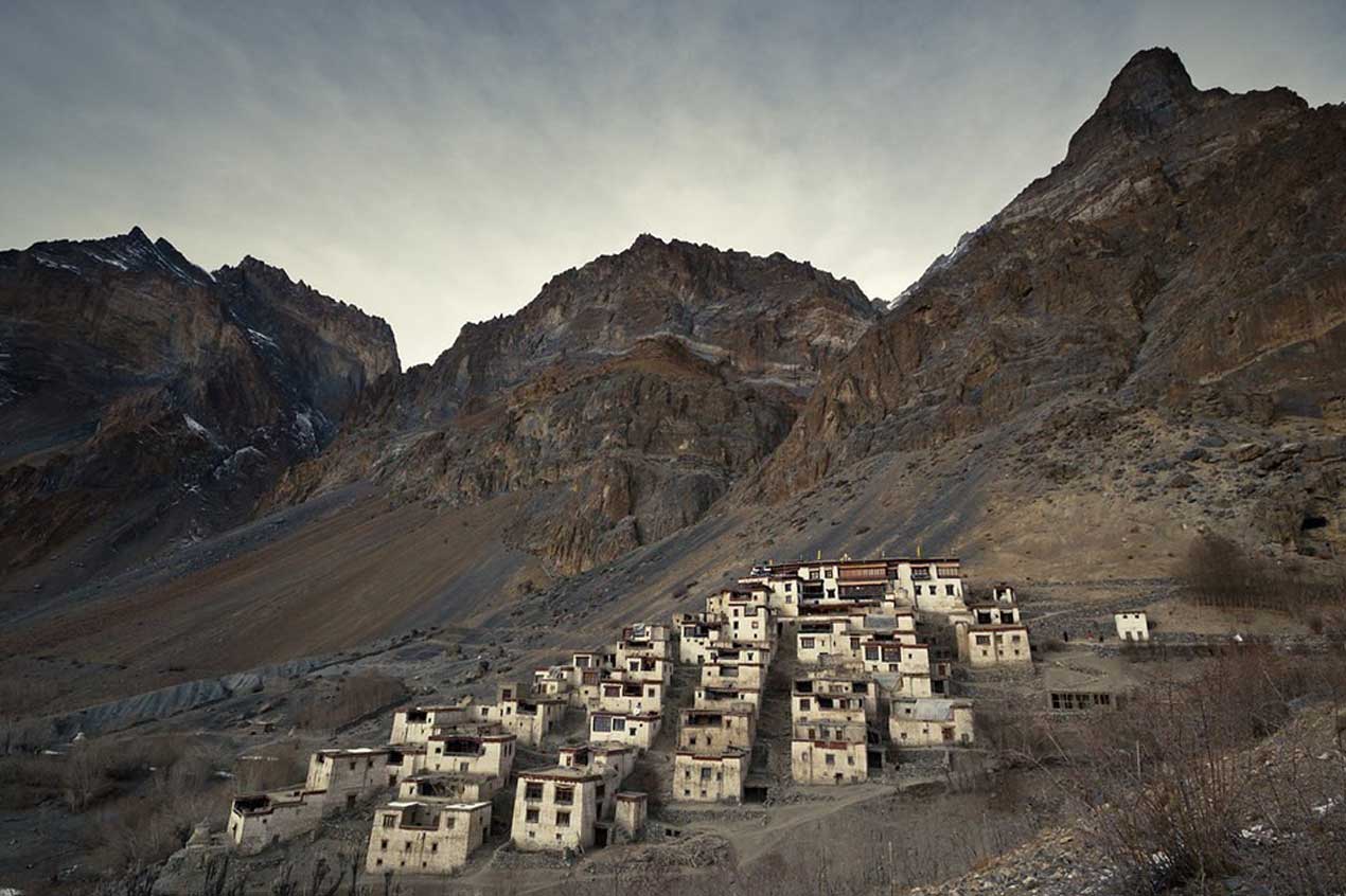 Village de Lingshed - Zanskar - Monastère