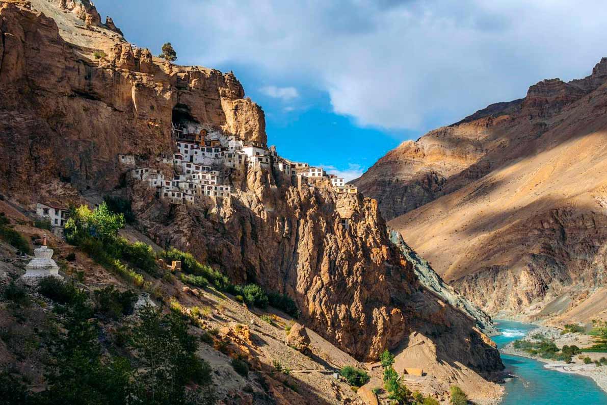 The Phuktal monastery