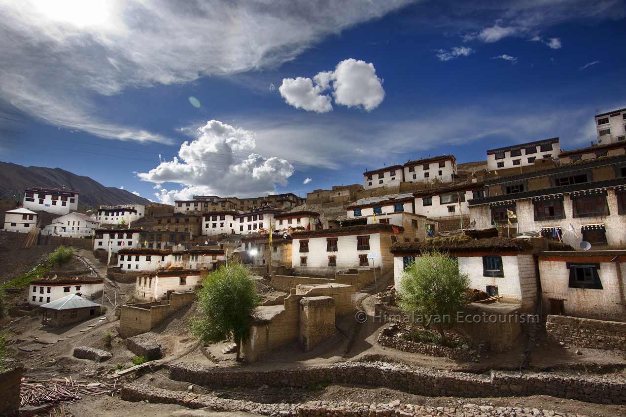 Village de Demul, vallée de Spiti.