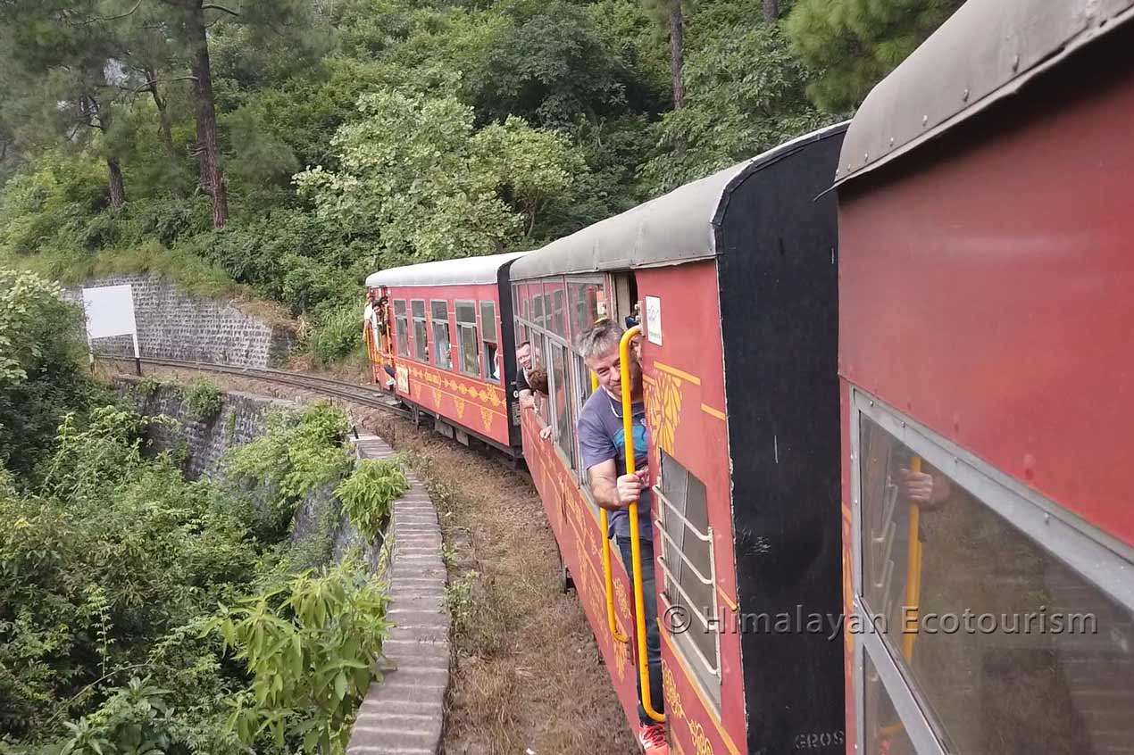 Kalka to Shimla Toy train.