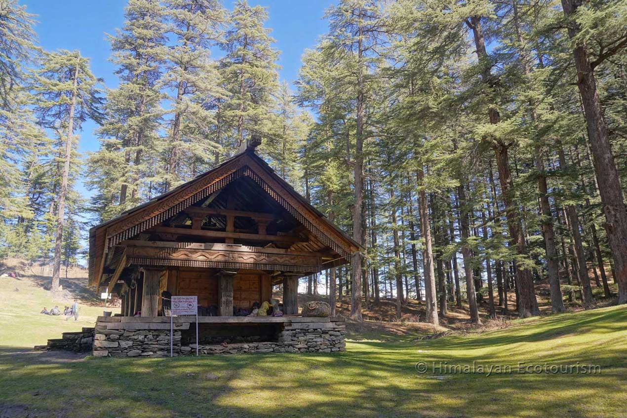 Temples in Tirthan valley