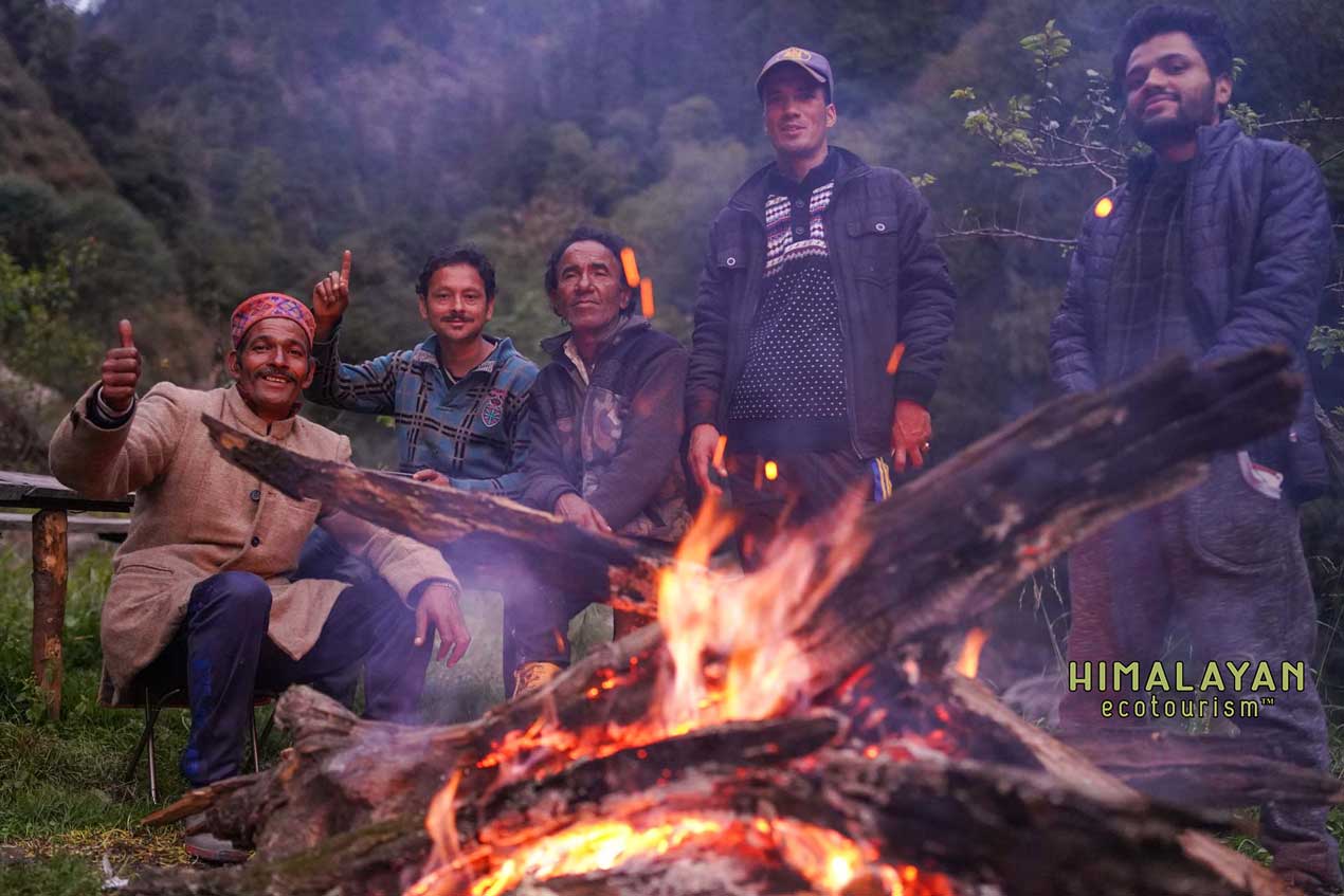 Camping in the Great Himalayan National Park