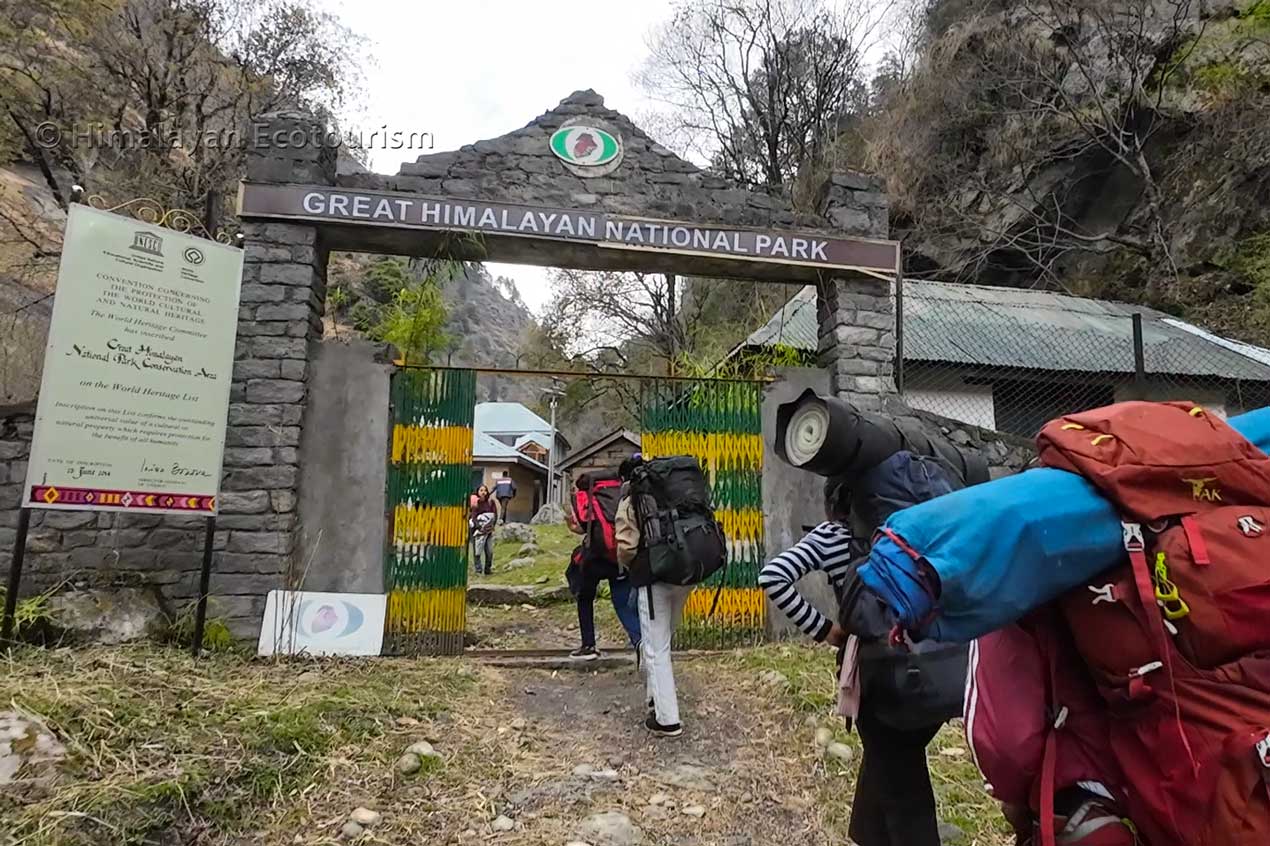 Women Special Trek in the Great Himalayan National Park with Himalayan Ecotourism