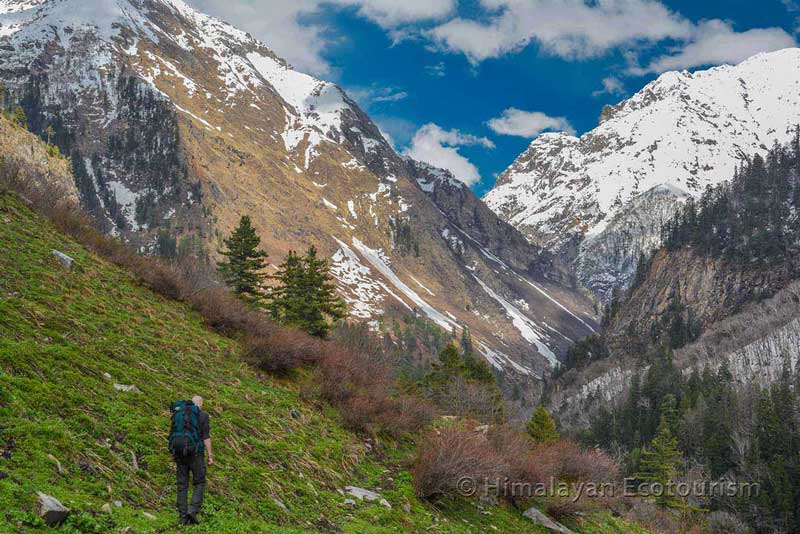 Raktisar trek in the Great Himalayan National Park