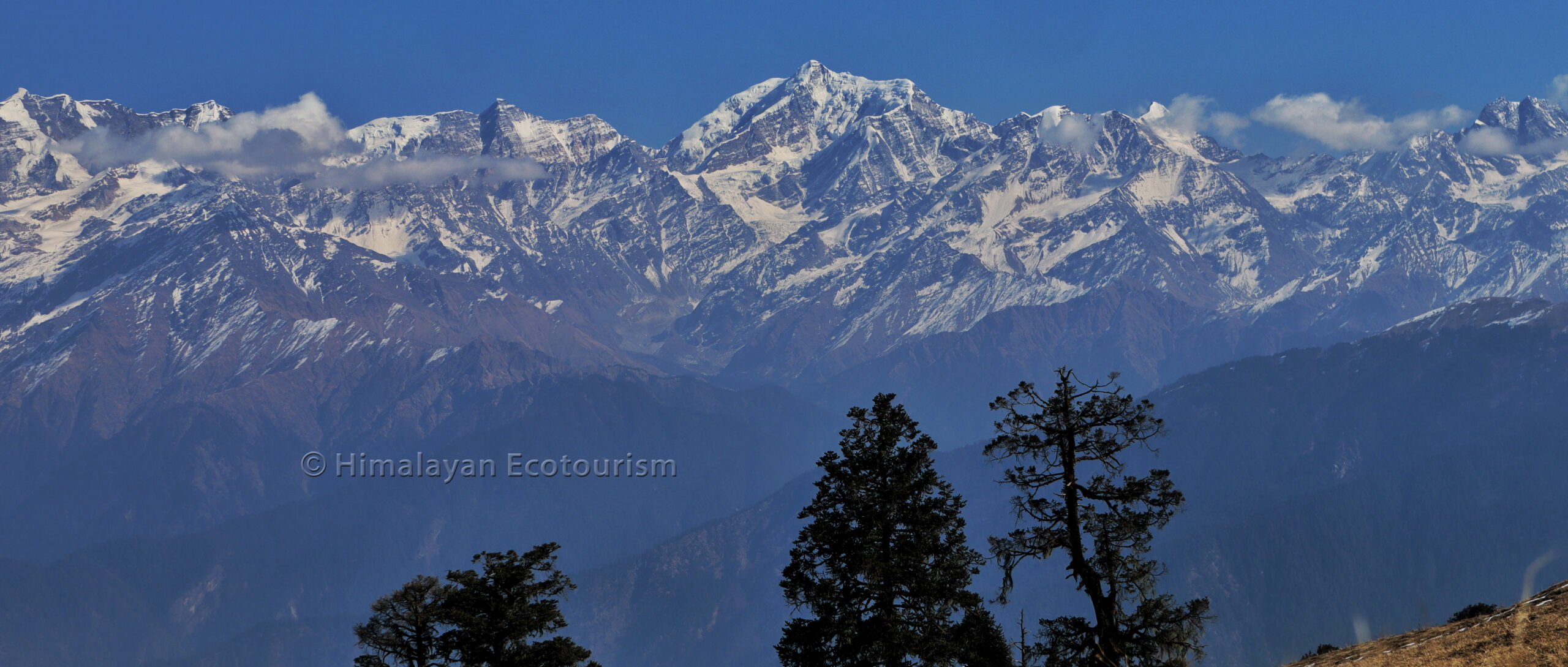 Gangotri Range from the Dayara Bugyal Trek
